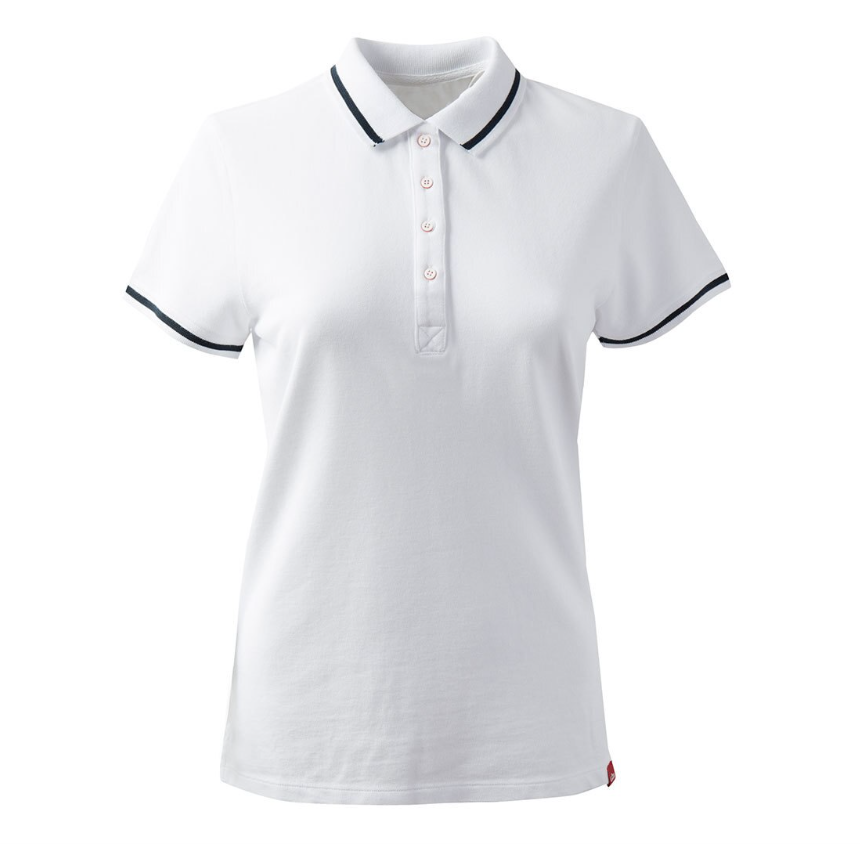G_CC014W_Crew_Polo_white